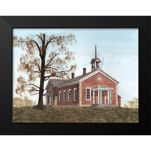 Stanwood School Black Modern Wood Framed Art Print by Jacobs, Billy