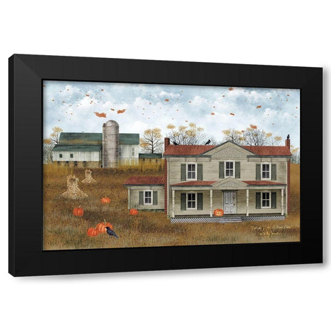 Fall at J.H. Williams Farm Black Modern Wood Framed Art Print by Jacobs, Billy