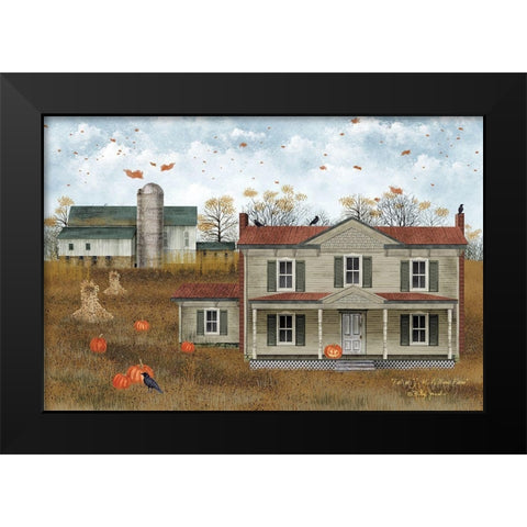 Fall at J.H. Williams Farm Black Modern Wood Framed Art Print by Jacobs, Billy