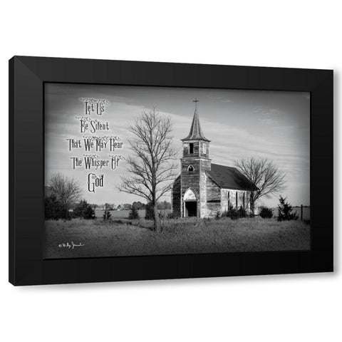 Let Us Be Black Modern Wood Framed Art Print by Jacobs, Billy