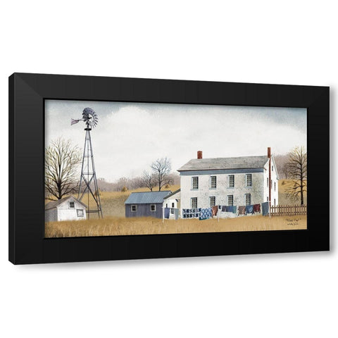 Wash Day       Black Modern Wood Framed Art Print with Double Matting by Jacobs, Billy