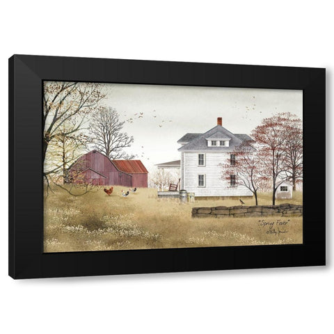 Spring Fever       Black Modern Wood Framed Art Print by Jacobs, Billy