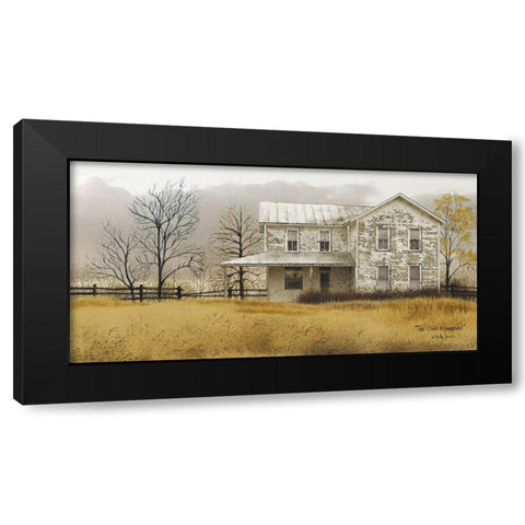 Old Homeplace     Black Modern Wood Framed Art Print by Jacobs, Billy
