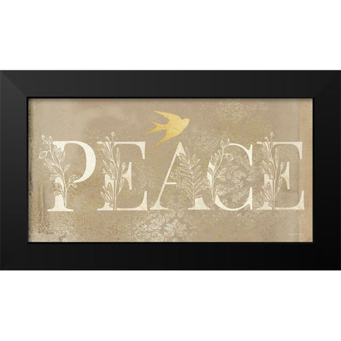 Heaven And Nature Black Modern Wood Framed Art Print by Bluebird Barn