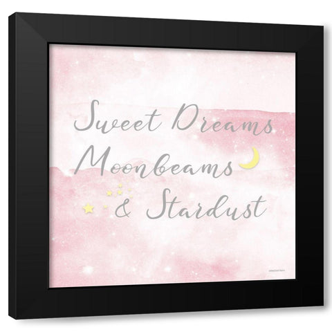 Sweet Dreams     Black Modern Wood Framed Art Print with Double Matting by Bluebird Barn
