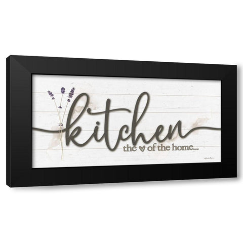 Kitchen - the Heart of the Home Black Modern Wood Framed Art Print by Boyer, Susie