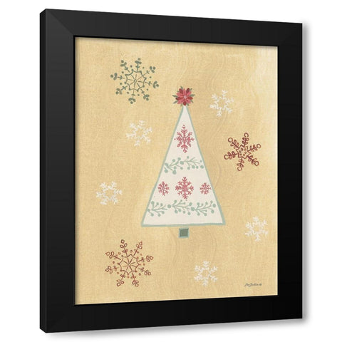 Holiday Cheer I Black Modern Wood Framed Art Print by Britton, Pam