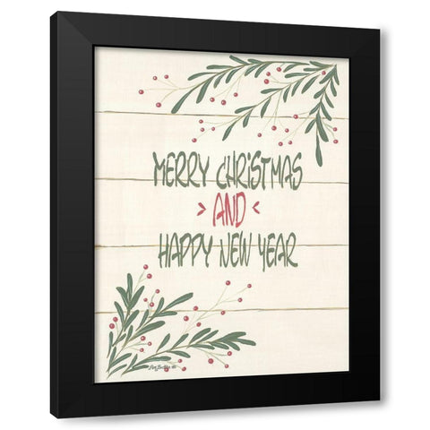 Holiday Fun II Black Modern Wood Framed Art Print by Britton, Pam