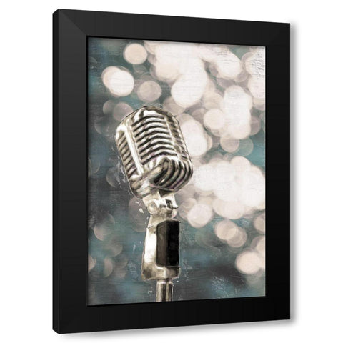 Lights and Sound    Black Modern Wood Framed Art Print by Cloverfield And Co.