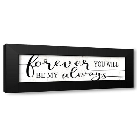 You Will Be    Black Modern Wood Framed Art Print with Double Matting by Jacobs, Cindy