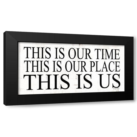 This is Ourâ€¦ Black Modern Wood Framed Art Print by Jacobs, Cindy