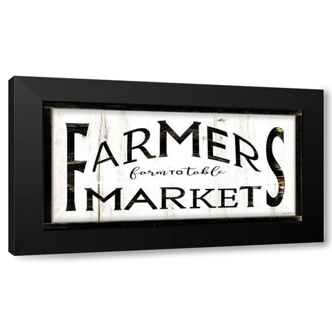 Farmers Market I Black Modern Wood Framed Art Print by Jacobs, Cindy