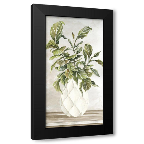 Simple Beauty I Black Modern Wood Framed Art Print by Jacobs, Cindy