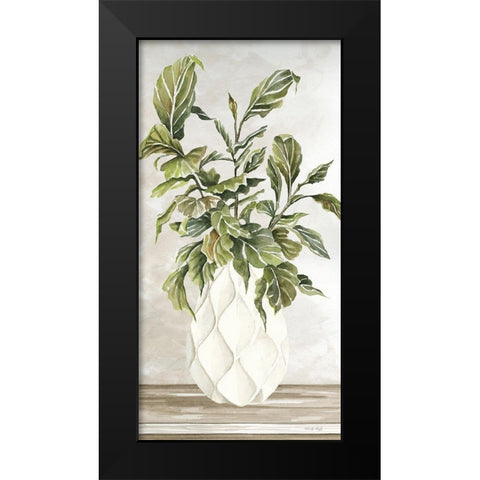 Simple Beauty I Black Modern Wood Framed Art Print by Jacobs, Cindy