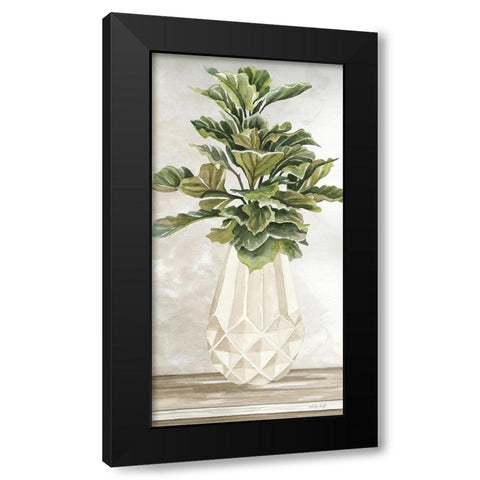 Simple Beauty II Black Modern Wood Framed Art Print by Jacobs, Cindy