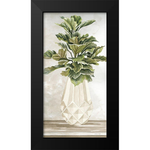 Simple Beauty II Black Modern Wood Framed Art Print by Jacobs, Cindy