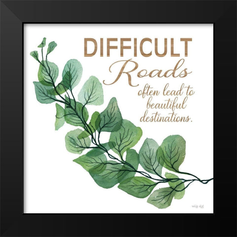 Beautiful Destinations Black Modern Wood Framed Art Print by Jacobs, Cindy