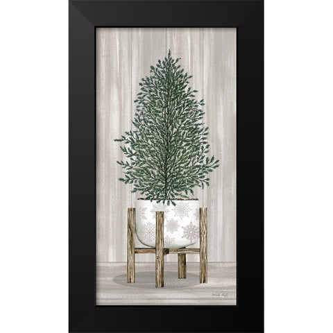 Potted Tree I Black Modern Wood Framed Art Print by Jacobs, Cindy