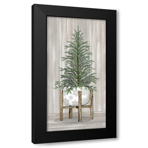 Potted Tree II Black Modern Wood Framed Art Print by Jacobs, Cindy