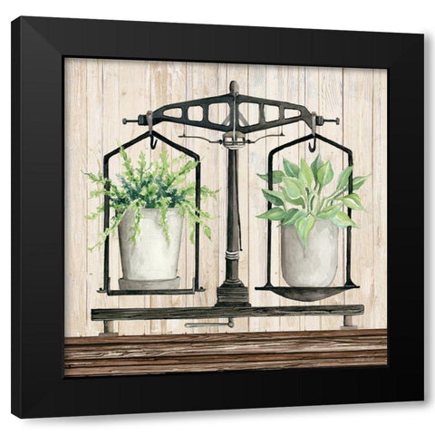 Farmhouse Finds III Black Modern Wood Framed Art Print by Jacobs, Cindy