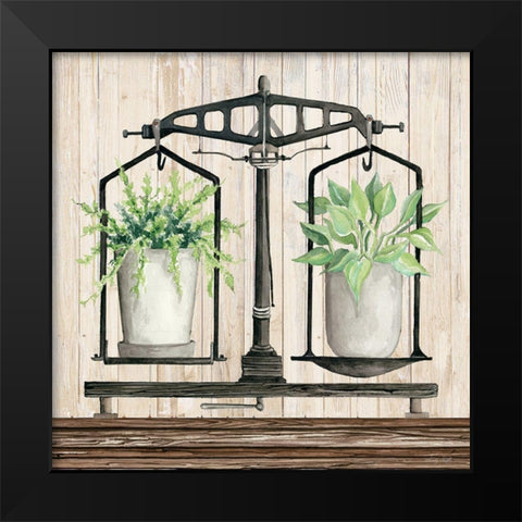 Farmhouse Finds III Black Modern Wood Framed Art Print by Jacobs, Cindy