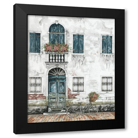 City Life I Black Modern Wood Framed Art Print by Jacobs, Cindy