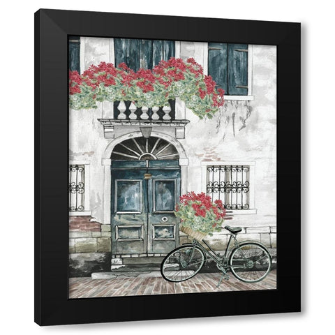 City Life III Black Modern Wood Framed Art Print by Jacobs, Cindy