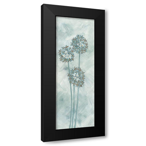 Allium I Black Modern Wood Framed Art Print with Double Matting by Jacobs, Cindy
