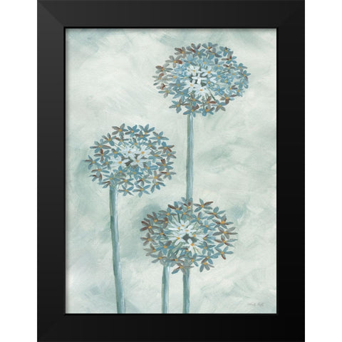 Allium IV Black Modern Wood Framed Art Print by Jacobs, Cindy