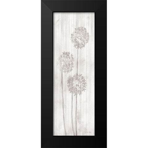 Allium VI Black Modern Wood Framed Art Print by Jacobs, Cindy