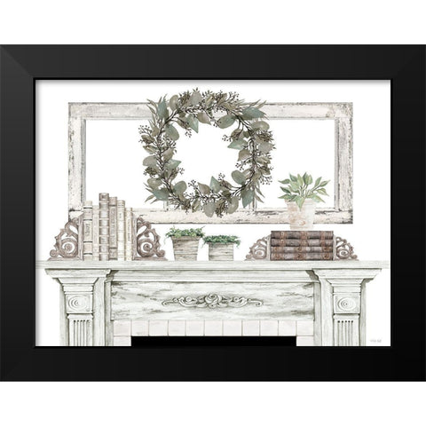 Timeless Beauty Black Modern Wood Framed Art Print by Jacobs, Cindy