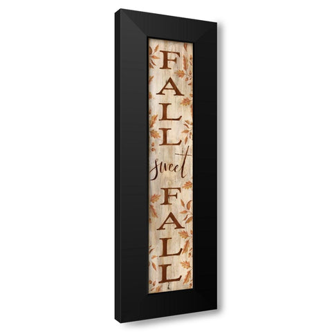 Fall Sweet Fall  Black Modern Wood Framed Art Print by Jacobs, Cindy