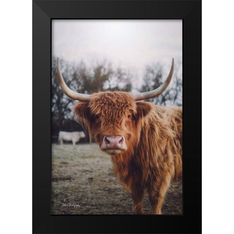 Selfie Pose I Black Modern Wood Framed Art Print by Diener, Dakota