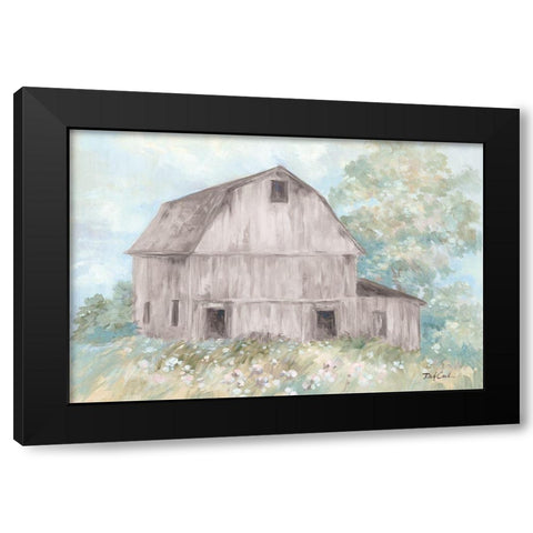 Beautiful Day on the Farm Black Modern Wood Framed Art Print with Double Matting by Coules, Debi