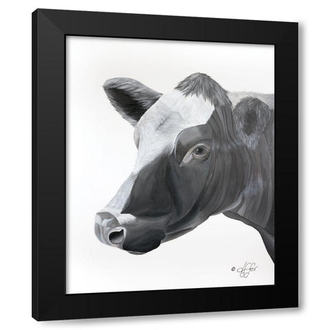 Ahead of Myself Black Modern Wood Framed Art Print with Double Matting by Fifer, Diane