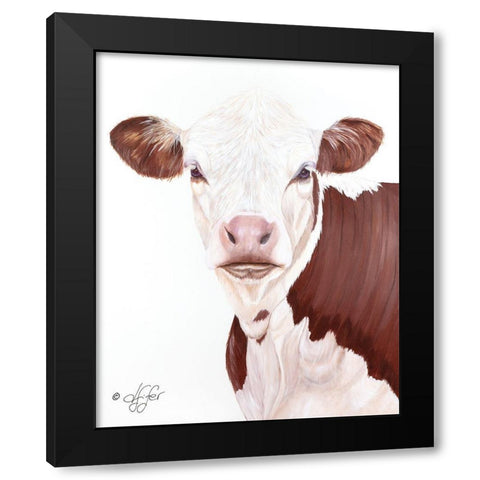 Life is Good Black Modern Wood Framed Art Print with Double Matting by Fifer, Diane