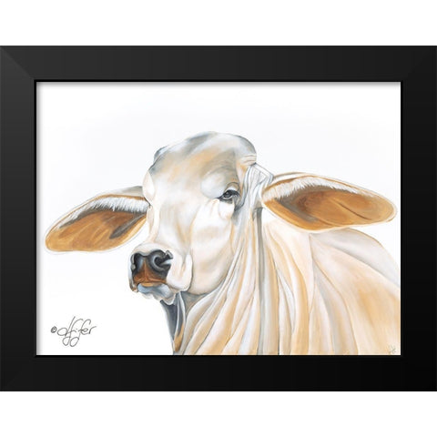 Wrinkles Can Be Beautiful Black Modern Wood Framed Art Print by Fifer, Diane