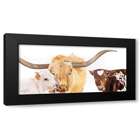 American Grown Black Modern Wood Framed Art Print by Fifer, Diane