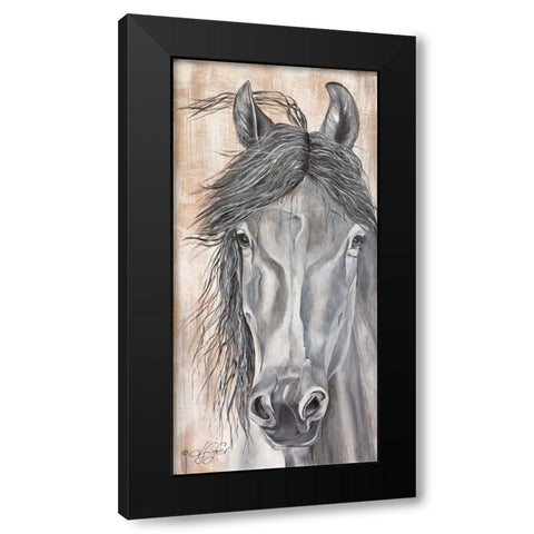 Neightural Beauty Black Modern Wood Framed Art Print by Fifer, Diane