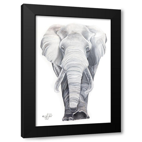 What Big Ears I Have Black Modern Wood Framed Art Print by Fifer, Diane