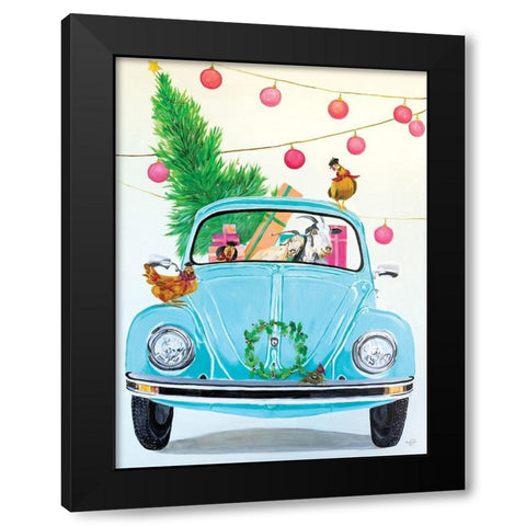 The Most Wonderful Time of the Year Black Modern Wood Framed Art Print by Fifer, Diane