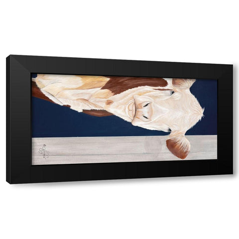 Come on In     Black Modern Wood Framed Art Print with Double Matting by Fifer, Diane