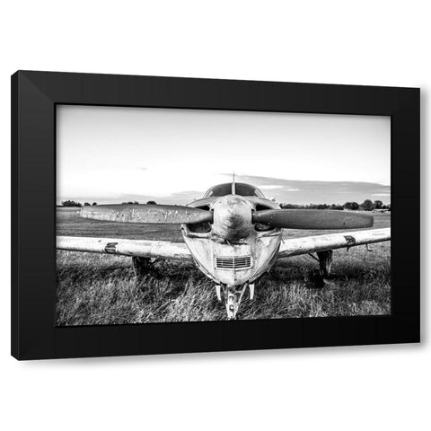 Last Flight II   Black Modern Wood Framed Art Print by Quillen, Donnie