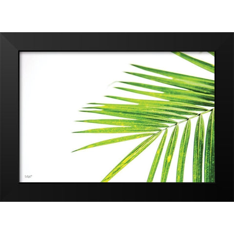 Leaf Study III Black Modern Wood Framed Art Print by Quillen, Donnie