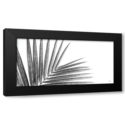 Leaf Study IV Black Modern Wood Framed Art Print with Double Matting by Quillen, Donnie