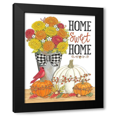 Windy Day at the Shore     Black Modern Wood Framed Art Print with Double Matting by Strain, Deb