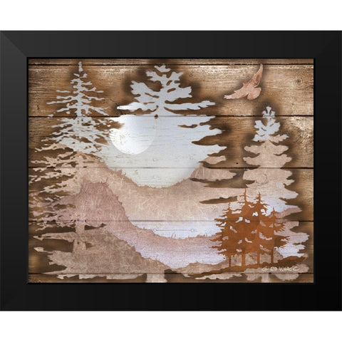 Great Outdoors II Black Modern Wood Framed Art Print by Wargo, Ed