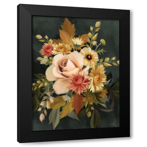 Romantic Autumn I Black Modern Wood Framed Art Print with Double Matting by House Fenway