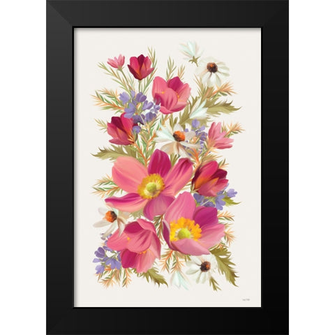 Spring Has Sprung Black Modern Wood Framed Art Print by House Fenway