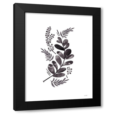 Black Bough I Black Modern Wood Framed Art Print with Double Matting by House Fenway